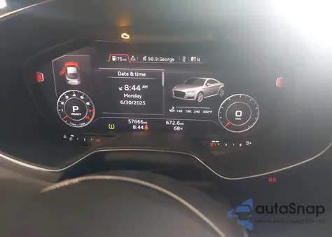 2016 Audi Tt 2.0T из США, поврежденный, VIN TRUC5AFVXG1030219